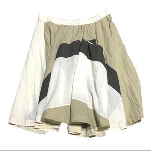 Kin Block Color Organic Cotton Circle Skirt 14Y